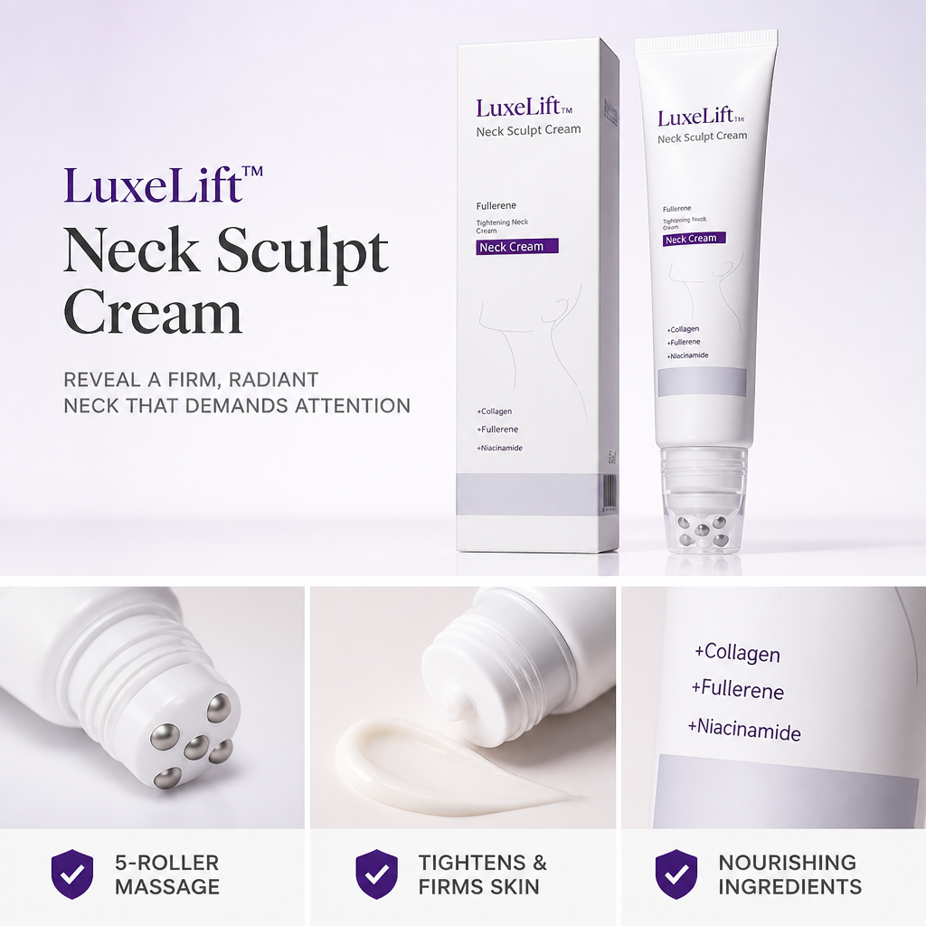 LuxeLift™ — Reveal a Firm, Radiant Neck That Demands Attention