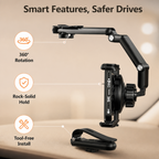 TruPivot™ — Drive Safer and Smarter with Effortless, Rock-Solid Phone Grip