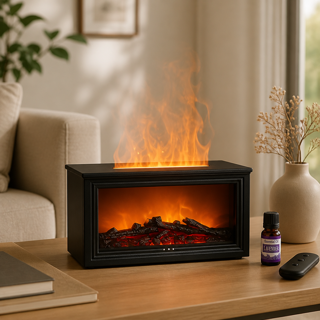 BlazeAura™ — Transform Your Space into a Soothing Flame-Filled Sanctuary