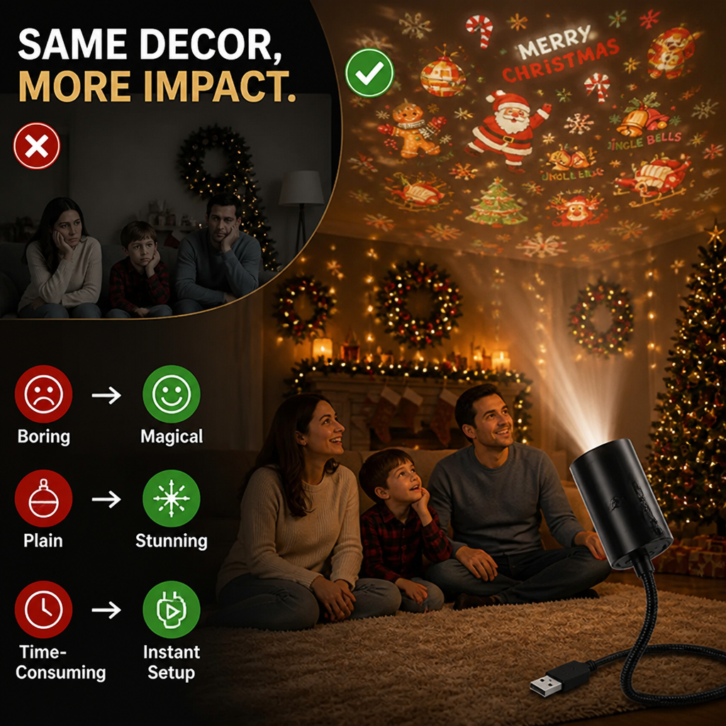 HaloFest™ — Ignite Instant Festive Wonder and Fill Every Room with Heartfelt Holiday Magic