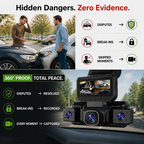 VeloGuard360™ — Drive Fearlessly with Total 360° Night-and-Day Protection