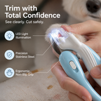 LumiPaw™ — Trim Nails Fearlessly with Perfect Precision Every Time