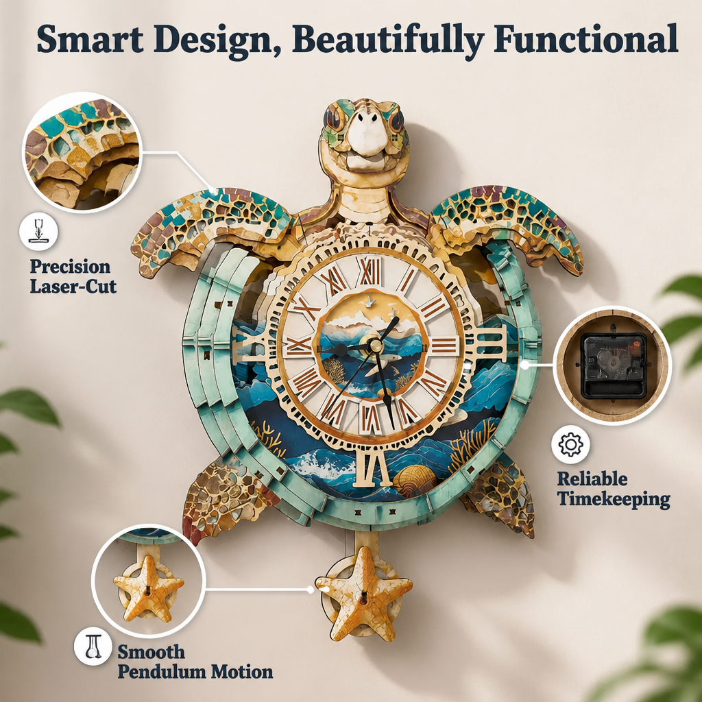 PulseCraft™ — Ignite Your Creativity with a Stunning Clock That Captivates Every Eye