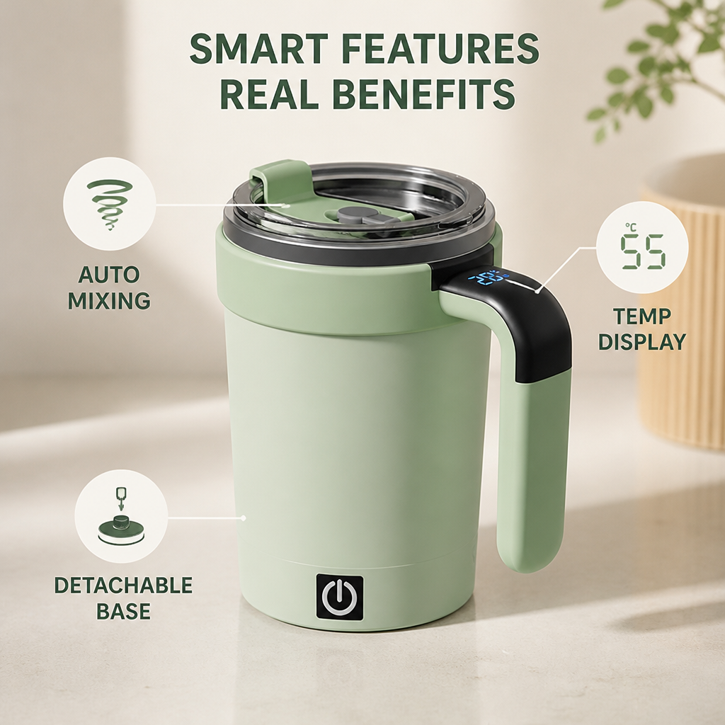 VortexSip™ — Instantly Perfect Drinks That Power Your Day Without the Hassle