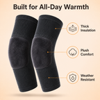 VeluraTherm™ — Wrap Your Knees in Unstoppable, All-Day Warmth