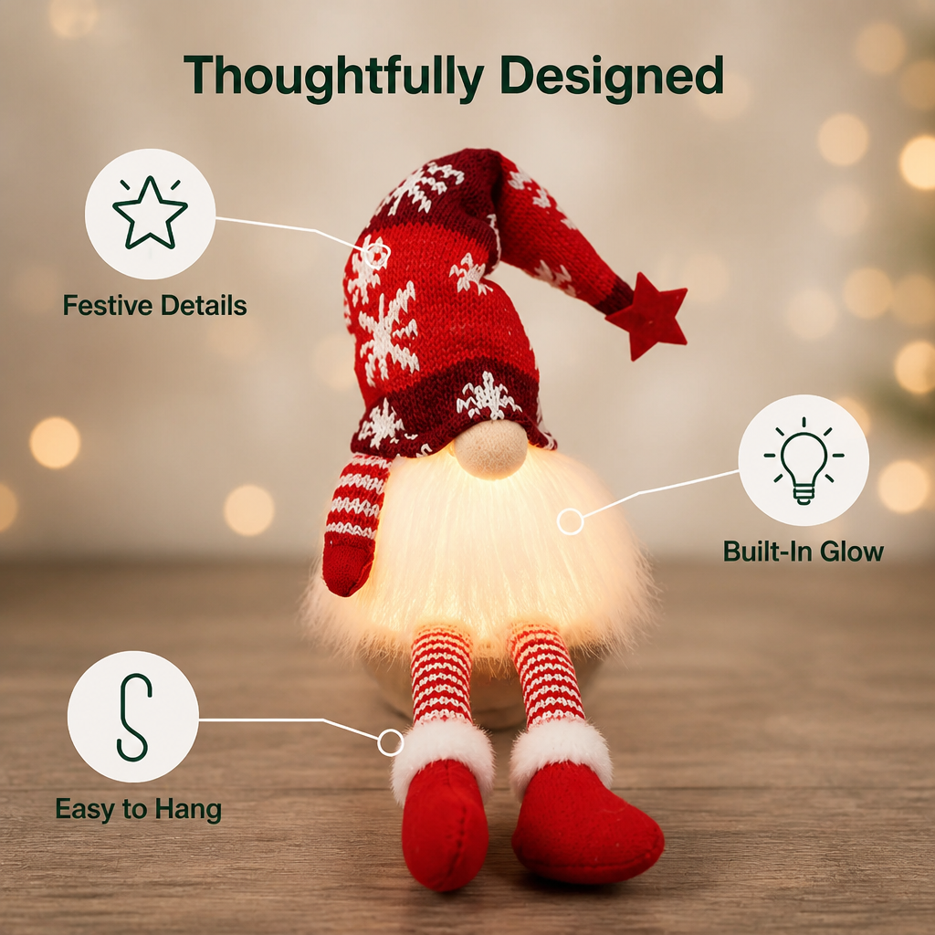 LuminaGnome™ — Ignite Cozy Magic That Makes Every Holiday Moment Unforgettable