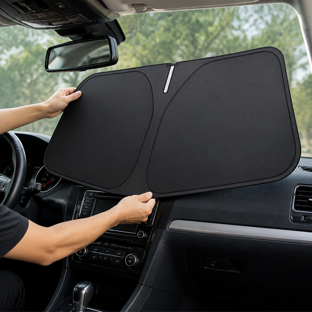 SolariShield™ — Step Into Instant Cool Comfort and Keep Your Car Looking New
