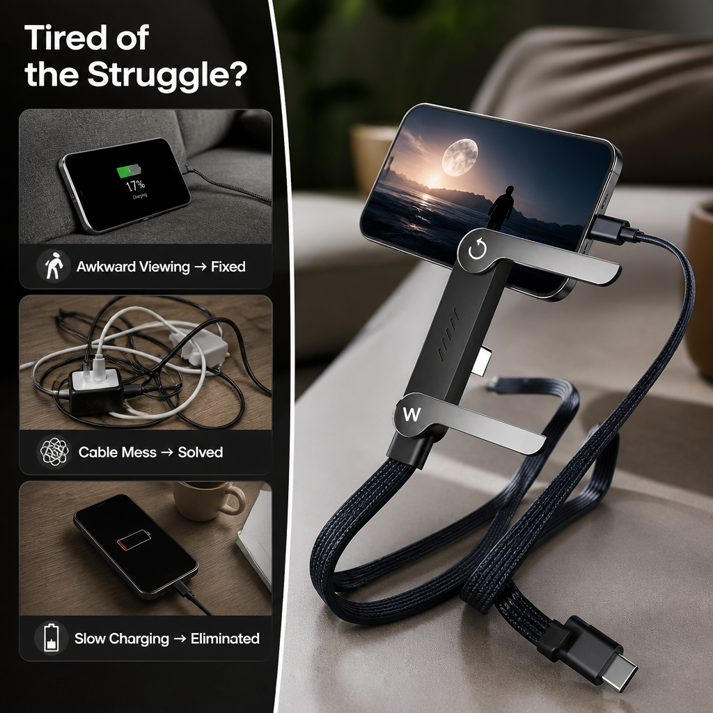 Chargelune™ — Unstoppable Power and Hands-Free Freedom Wherever You Go