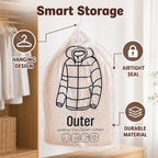 SpaceSavor™ — Unlock Jaw-Dropping Closet Space and Keep Clothes Fresh Forever