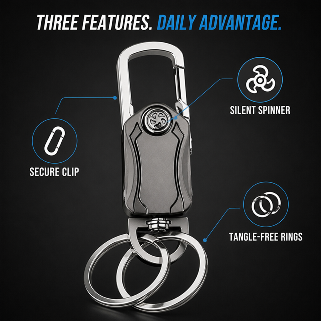 NexaLink™ 4-in-1 Key Clip — Master Calm, Control, and Convenience Wherever You Go