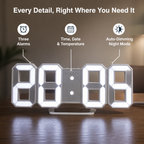LumaTick™ — See Every Essential at a Glance, with a Softer Glow at Night