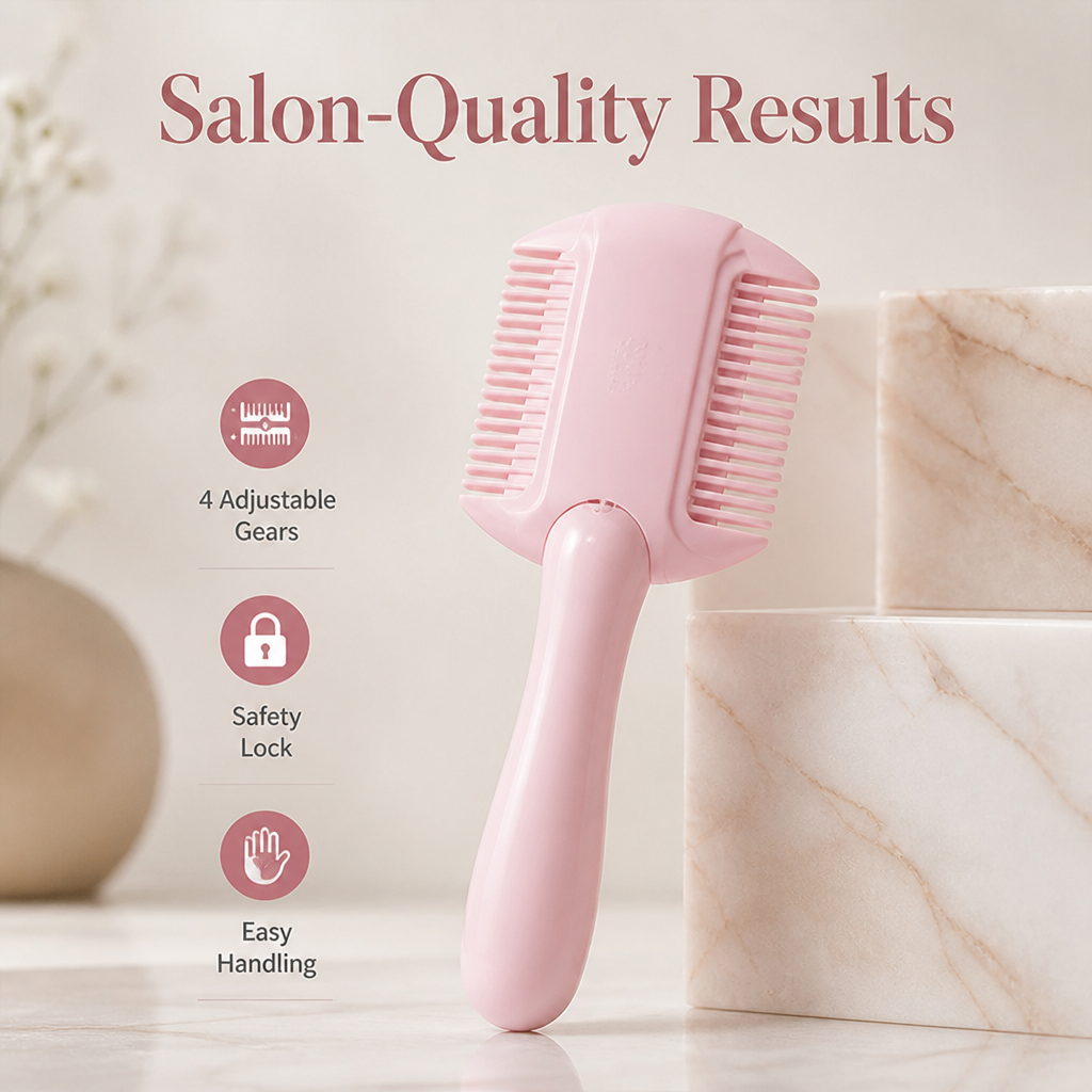 GlideTrim™ — Take Complete Command of Your Style with Flawless, Salon-Quality Thinning