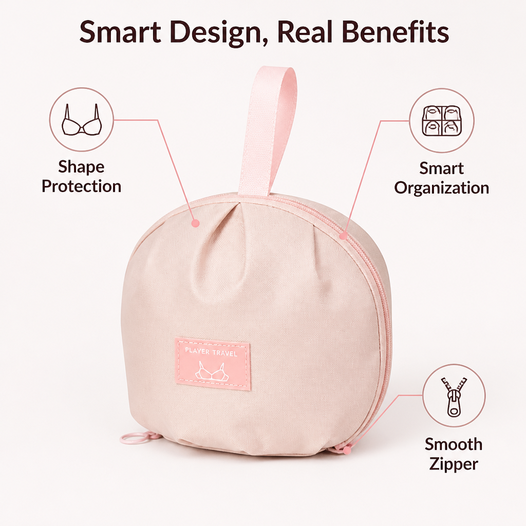 LuxeNest™ — Protect Your Lingerie, Pack with Confidence, Shine Everywhere