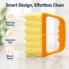 FlexSweep™ — Transform Dusty Blinds into a Fresh, Allergy-Free Haven Instantly