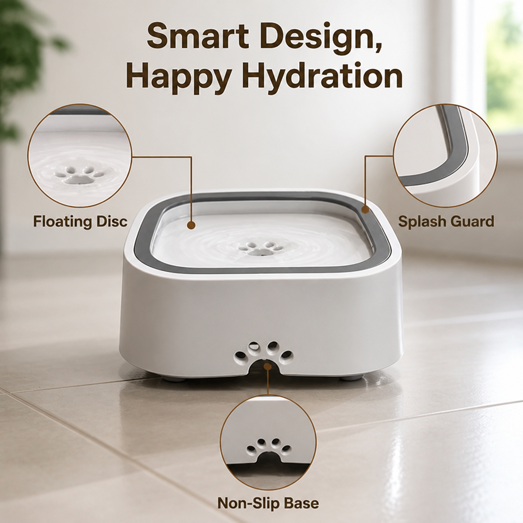 HydraGuard™ — Keep Every Drop Dry and Your Pup Happier Than Ever