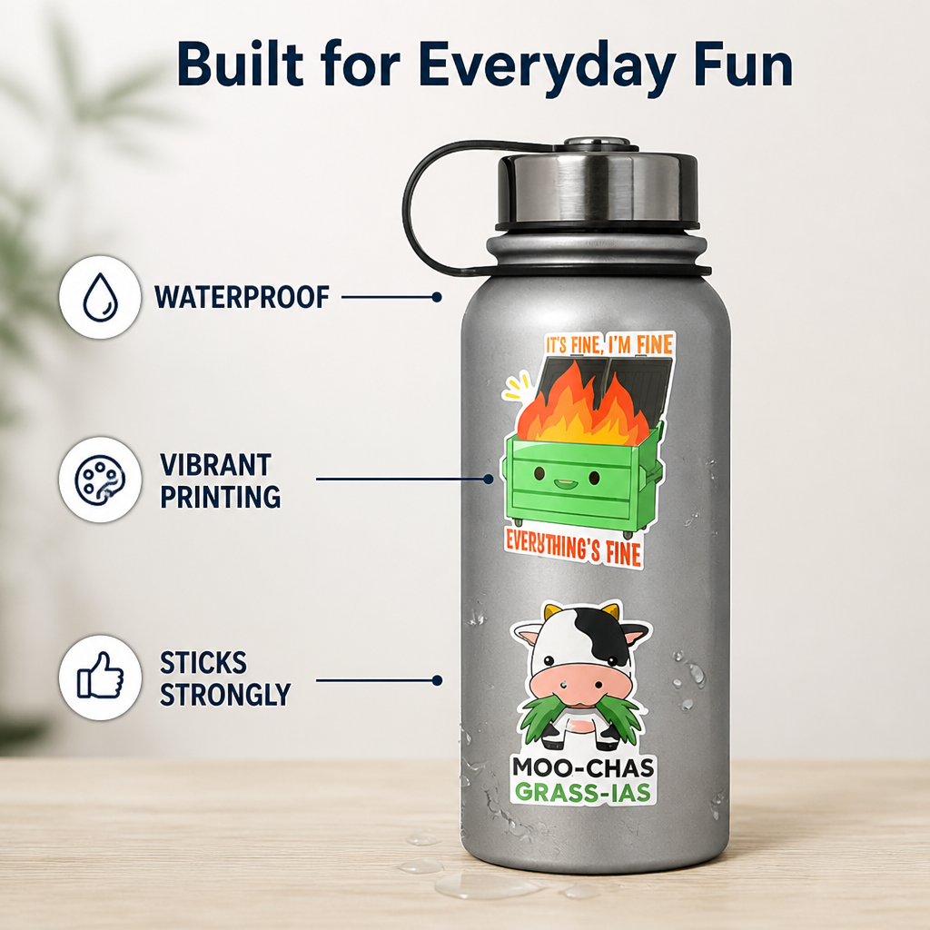 QuipPop™ — Turn Everyday Gear Into a Rolling Conversation Starter
