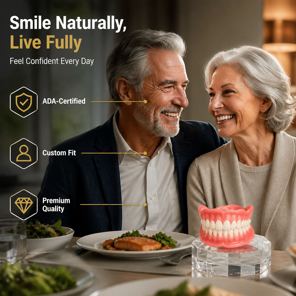 LuxeDentia™ — Feel Every Moment with a Jaw-Dropping, Natural Smile Tailored Just for You