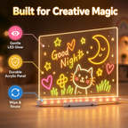 Artivanta GlowPad™ — Spark Endless Creativity and Cozy Nighttime Magic