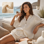 Mirenova™ Two-Piece Lounge Set — Feel Featherlight, Flawless, and Unstoppable All Summer!