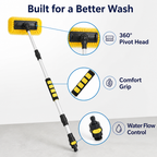 RaminaSweep™ — Clean Every Inch Without Backbreaking Effort or Scratches