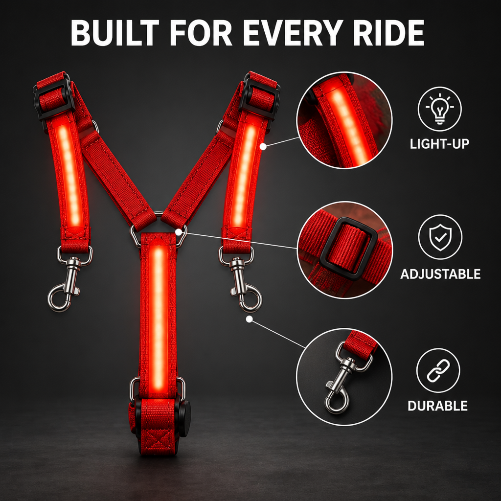 RideRadiance™ — Make Your Riding Gear Impossible to Miss