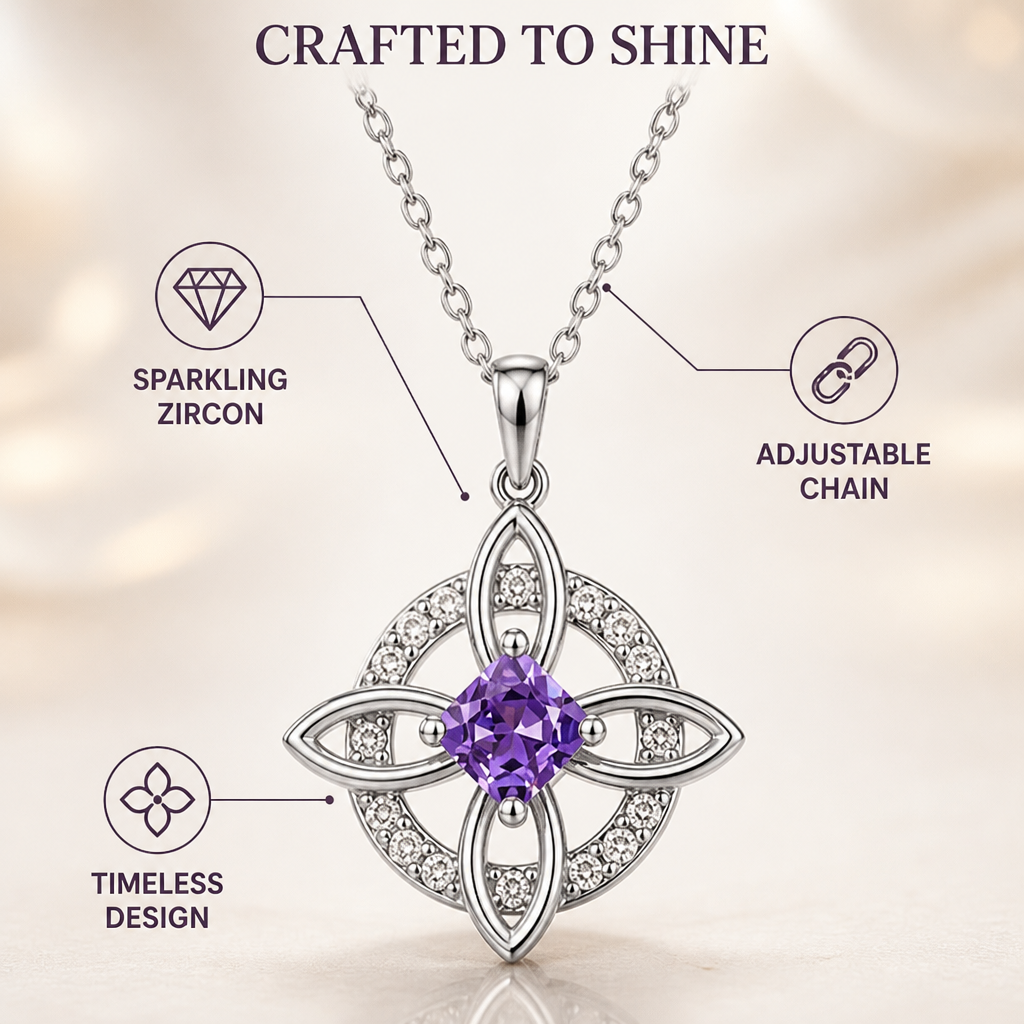 Oravelle™ Pendant Necklace — Wear Your Story with Every Sparkling Glance