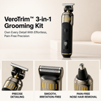 VeroTrim™ 3-in-1 Grooming Kit — Own Every Detail With Effortless, Pain-Free Precision