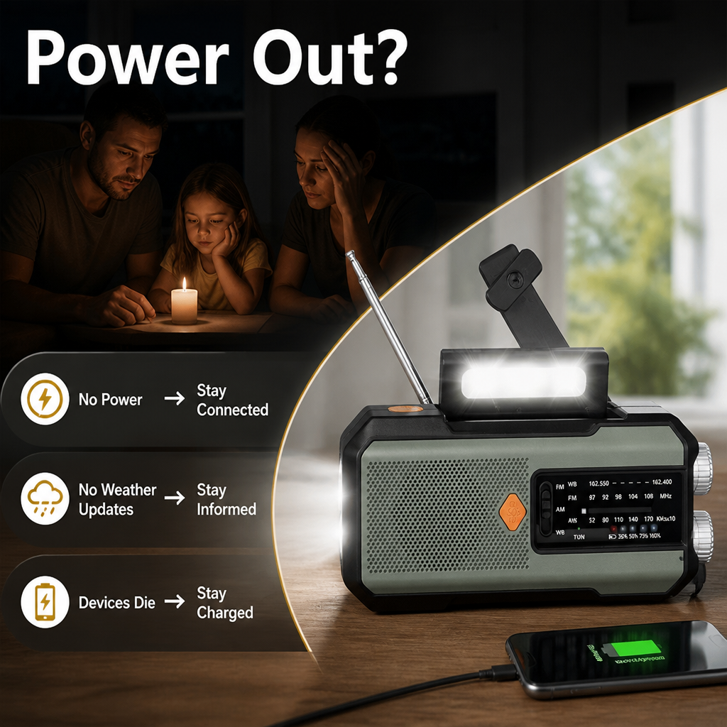 ReadyBeacon™ — Stay connected and confident when the power disappears.