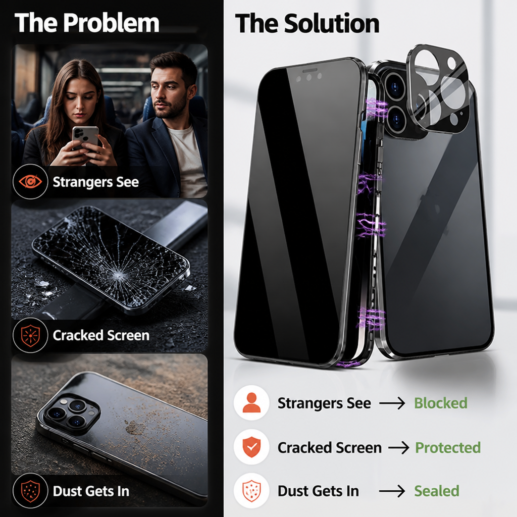 VeilGuard™ — Own Your Privacy and Fortify Your iPhone Against Every Intrusion and Impact