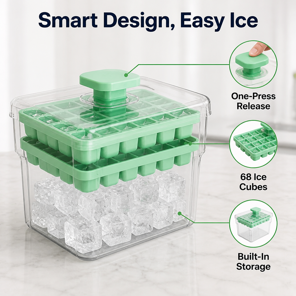 Cubrisa™ — Effortless Ice, Ready Whenever Thirst Hits