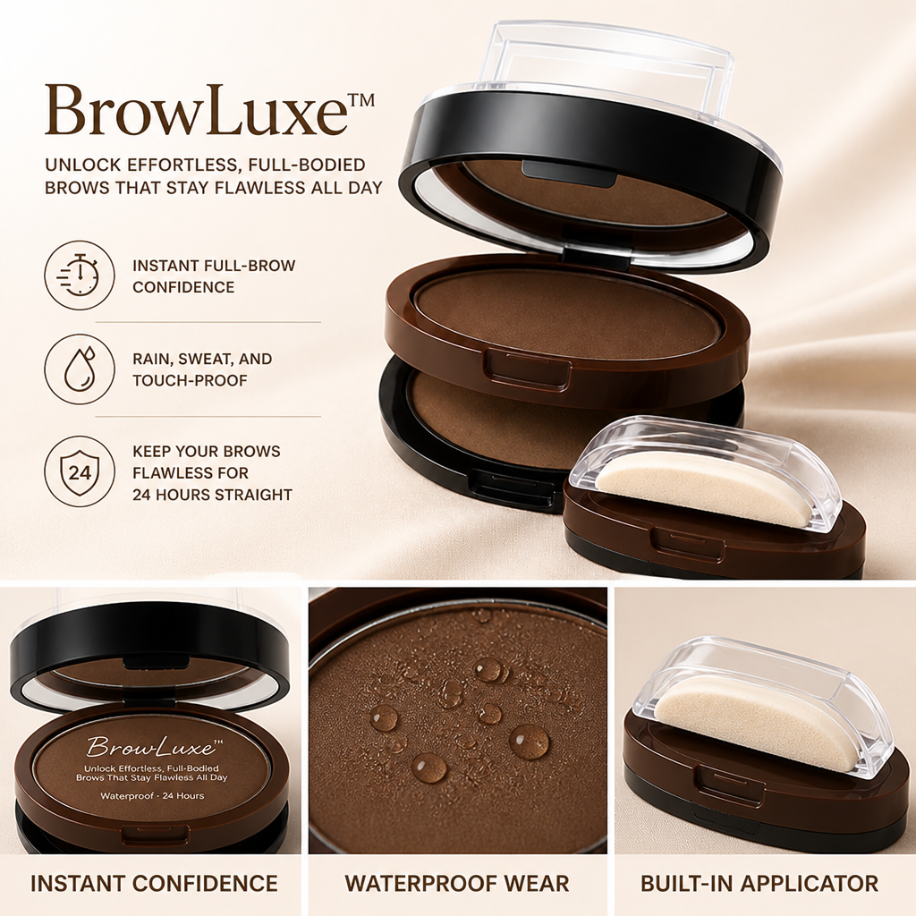 BrowLuxe™ — Unlock Effortless, Full-Bodied Brows That Stay Flawless All Day
