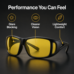 GlareGuard™ Precision Glasses — End Eye Strain and See Night With Crystal Clarity