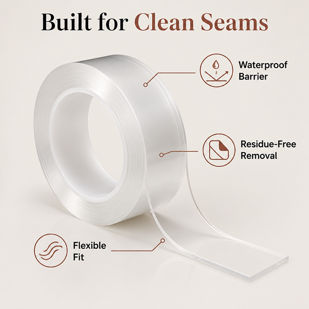 Gapsy™ — Keep Splash-Prone Seams Looking Fresh and Clean