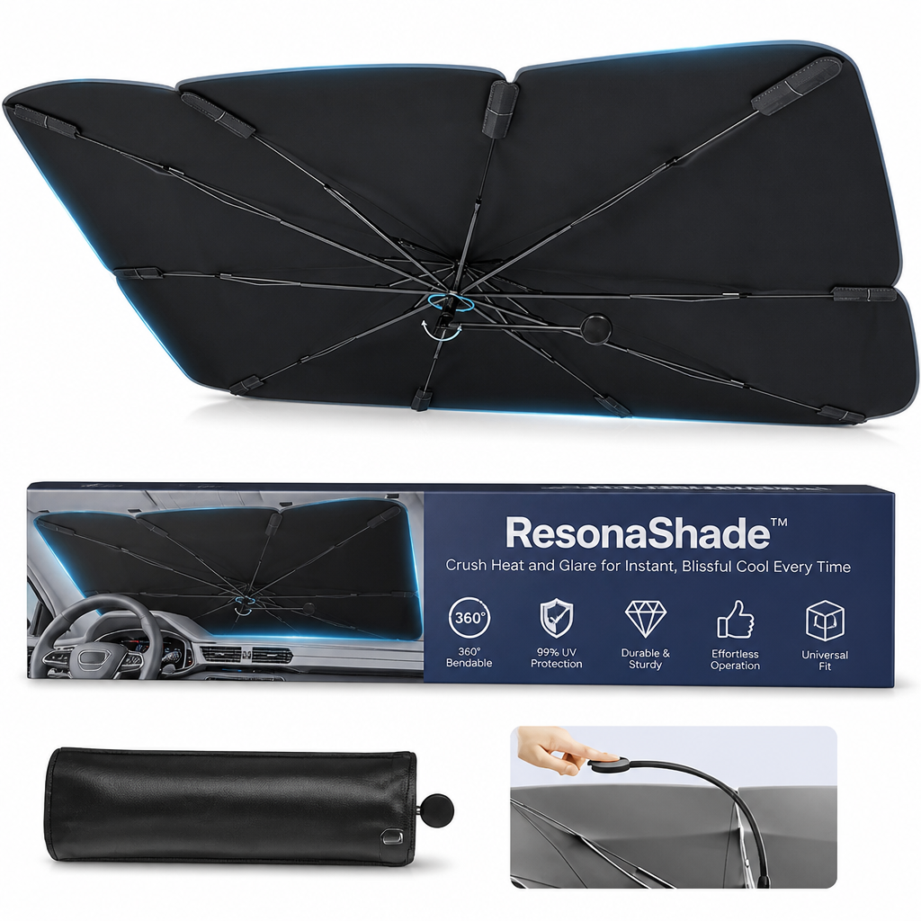 ResonaShade™ — Crush Heat and Glare for Instant, Blissful Cool Every Time