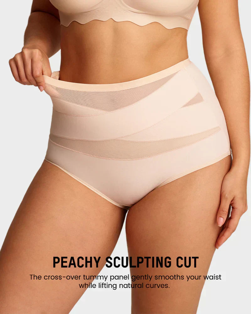 Silhoxi™ Plus-Size High-Waist Tummy Sculpting Panties — Instantly Smooth Your Waist and Own Your Confidence All Day