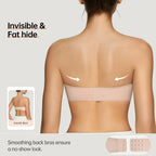 SilkyHold™ Strapless Bandeau — Feel Flawless and Fearless with All-Day Slip-Free Comfort