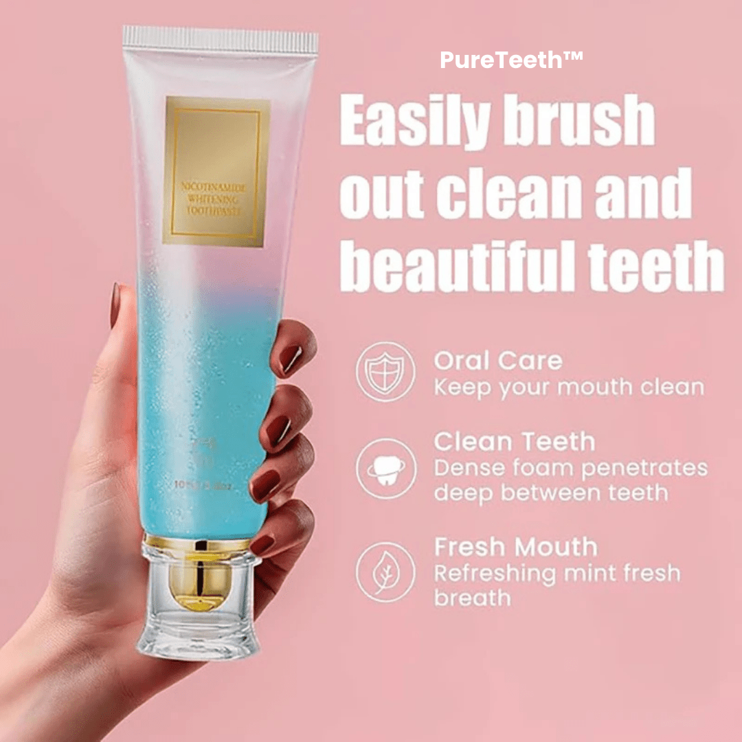LumaPure™ — Unlock a Radiant Smile and Pain-Free Gums Every Day