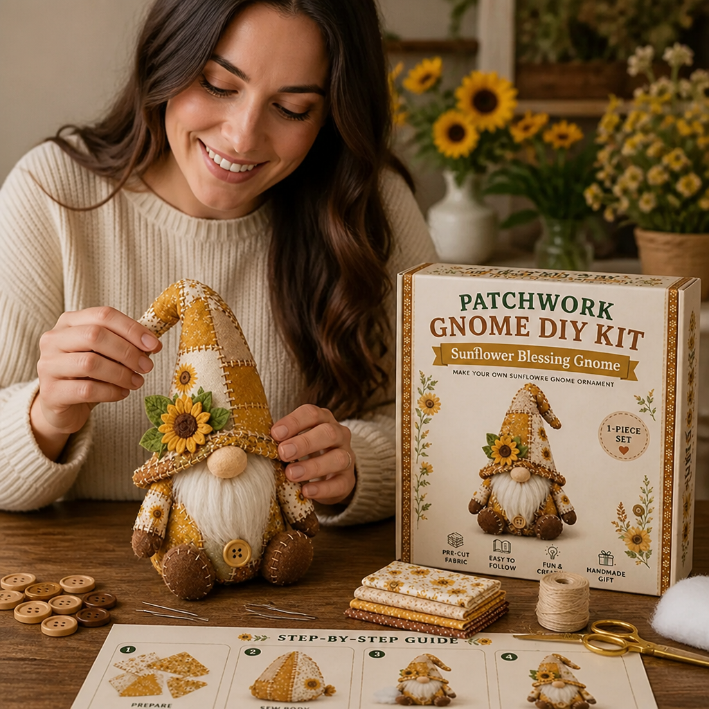 WhimsiNest™ Gnome Kit — Create Cozy Joy and Heartfelt Memories in Minutes