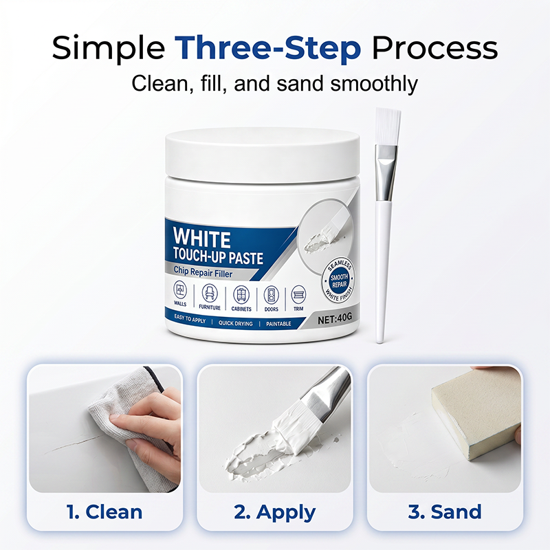 LumiFill™ White Touch-Up Paste — Make Flaws Disappear and Love Your Home Again Instantly
