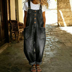 ShadeStride™ Denim Overalls — Experience Freedom and Flair That Moves With You