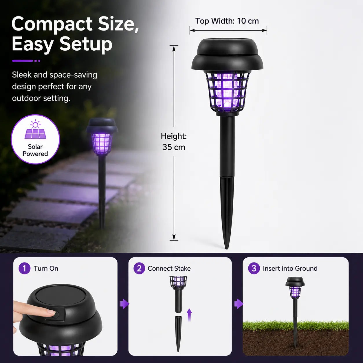 SunSentry™ — Reclaim Your Evenings with Mosquito-Free, Soothing Light