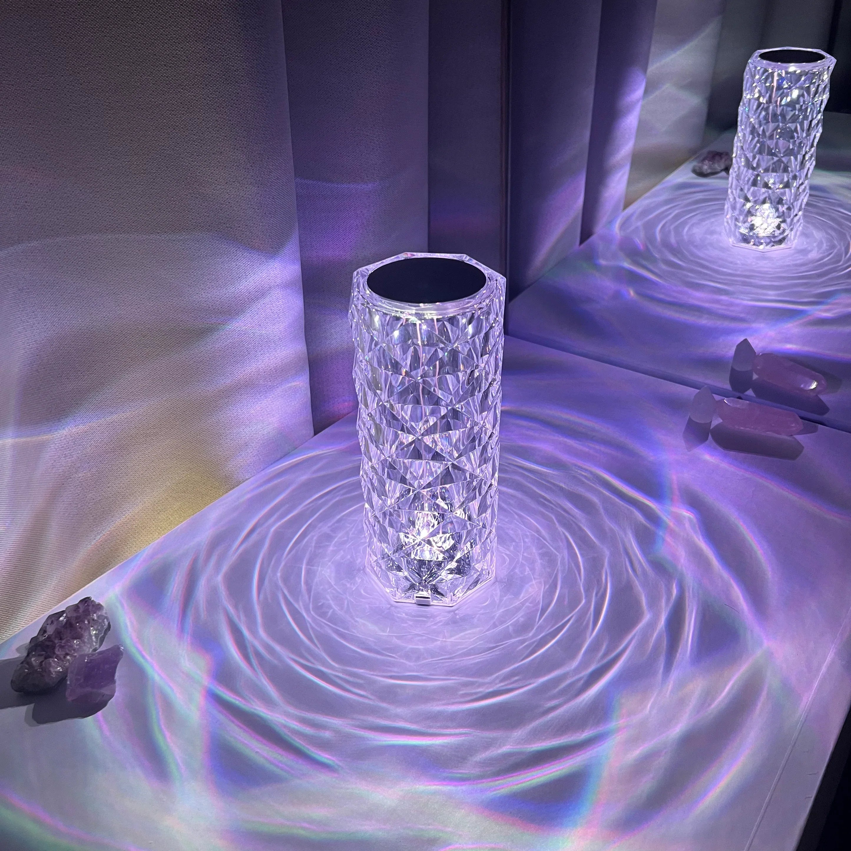 LumaVibe™ Prism Lamp — Wrap Your World in Effortless, Magic Light Anywhere You Go