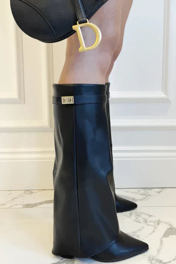 Elevare™ High-Heel Boots with Trousers — Step Confidently Into Warmth and Unstoppable Style