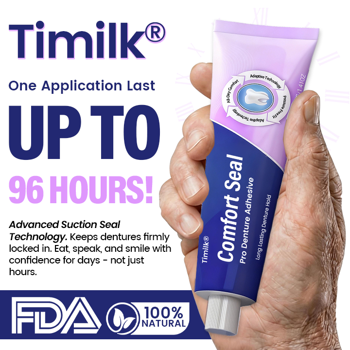 LumaHold™ — Enjoy Every Moment with a Comfortable, Unshakable Denture Grip