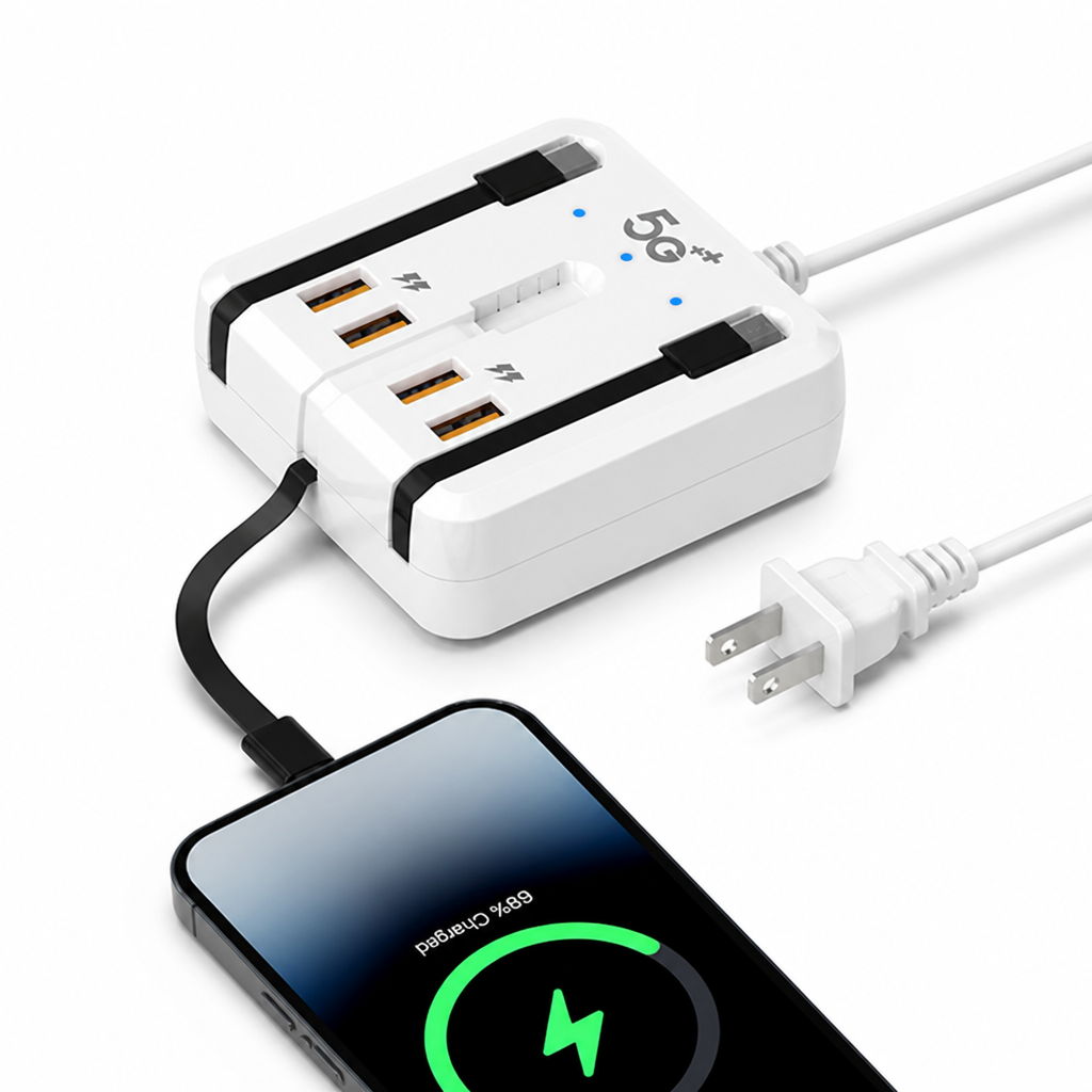 PulsePort™ — Power Every Device Fast, Tidy, and Ready Wherever Life Takes You