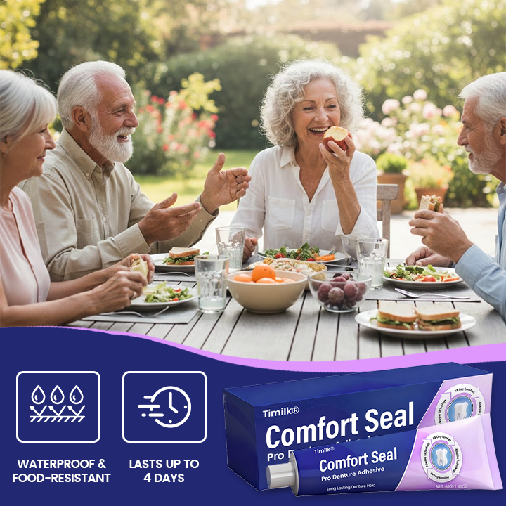LumaHold™ — Enjoy Every Moment with a Comfortable, Unshakable Denture Grip