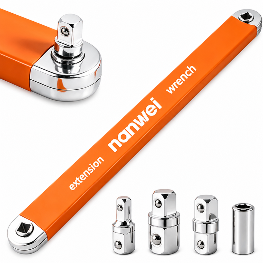 TorquePivot™ Extension Wrench — Outsmart Tight Spots and Crush Stubborn Bolts Effortlessly