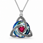VitaLuxe™ Birthstone Knot Necklace — Carry Ancient Strength and Soulful Love Wherever You Go