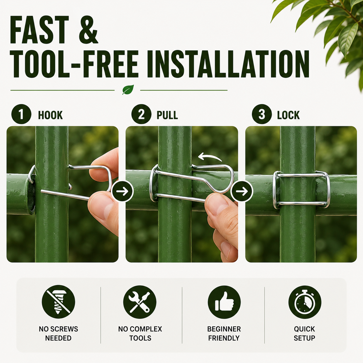 TitanLoop™ — Unbreakable Support That Makes Your Garden Thrive and Shine
