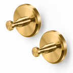 SteadyGrip™ Stainless Steel Suction Cup Hooks — Hang Heavy Decor Confidently Without a Trace or Fuss